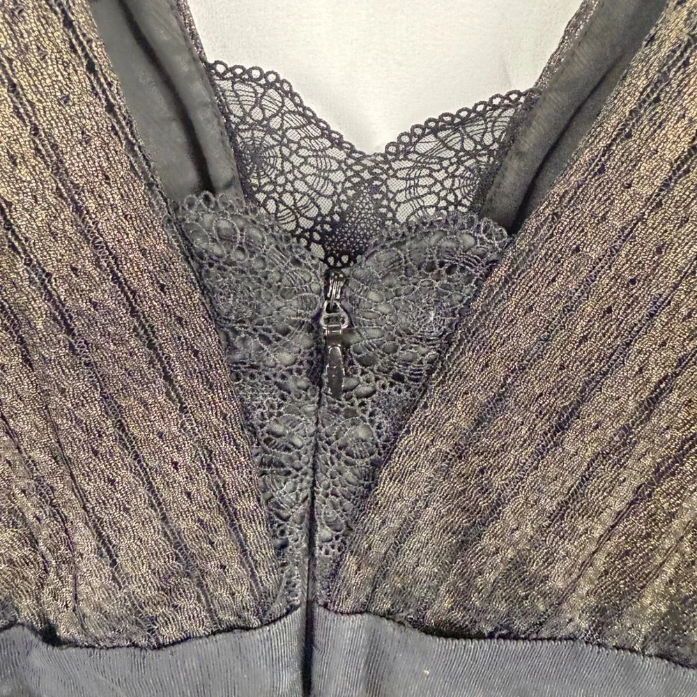 Catherine Deane Novia Lace Midi Dress 10 Formal Art Deco Cocktail Old Money NWOT